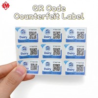 Etiqueta de Seguridad con Código QR de Datos Variables, Anti-Falsificación, Personalizable, Desprendible, para Autenticación de Productos