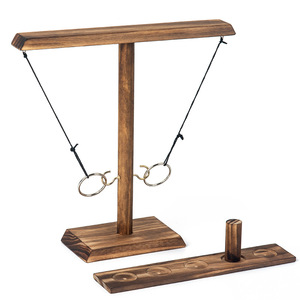 Juego de Lanzamiento de Anillos, un Divertido Juego Transfronterizo con un Gancho de Madera para Lanzar Anillos - Product Image 5