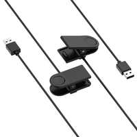 Câble de charge Trendybay 100 cm pour GolfBuddy W12, câble USB, clip de charge pour montre télémètre de golf