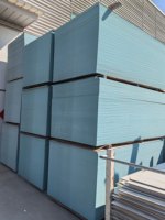 Coffrage en PVC bleu pour la construction, directement de l'usine, étanche, réutilisable 50 fois, en plastique, 12/15/18mm, logo personnalisé disponible