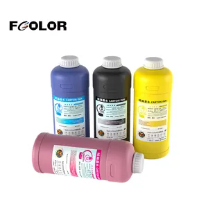 Fcolor Chất lượng cao 1000ml carton máy in phun in ấn waterbased sắc tố mực cho 4720 đầu in