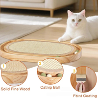 Mainan Kucing Kayu Kustom Berkualitas Tinggi, Lucu, Interaktif, Ramah Lingkungan, Tahan Lama, Latihan Fisik, Multifungsi, Penggaruk, Kemasan Karton