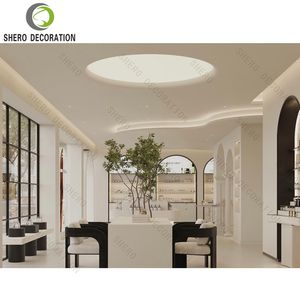 เฟอร์นิเจอร์ร้านเครื่องสำอางสำหรับตกแต่งร้านเครื่องสำอางที่ออกแบบตกแต่งภายในหรูหรา - Product Image 3