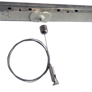 Weiße Abgehängte Deckenklammer T-Stangen-Klammer Pendelleuchten-Aufhängungsset Sofortige Pendelleuchte mit Schraubadapter - Product Image 2