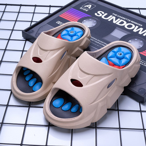 รองเท้าแตะนวดกดจุดสำหรับผู้ชาย รุ่นใหม่ประจำปี 2026 สำหรับฤดูร้อน สวมใส่สบายๆ สำหรับกิจกรรมกลางแจ้ง ดูแลสุขภาพ รองเท้ารีเฟล็กโซโลยี - Product Image 2