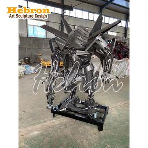 Estatua de Robot de Arte Popular de Tamaño Real en Metal, C-3PO <span class=keywords><strong>Stormtrooper</strong></span>, Decoración para el Hogar en Resina - Product Image 6