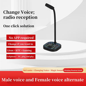 Dispositif <span class=keywords><strong>de</strong></span> modification vocale pour ordinateur <span class=keywords><strong>de</strong></span> bureau, son pour jeux mobiles, diffusion en direct, carte son pour ordinateur, <span class=keywords><strong>changeur</strong></span> <span class=keywords><strong>de</strong></span> <span class=keywords><strong>voix</strong></span> MK100 - Product Image 2