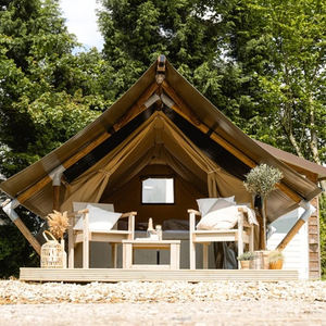 Tentes Safari à Toit en Dôme, Suite de Glamping de Luxe Extérieure avec Salle de Bain pour Retraite de Vacances - Product Image 3