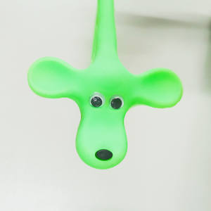 2022 नए सिलिकॉन ताला केबल ताला बाइक सामान प्यारा कुत्ता आकार ताला - Product Image 2