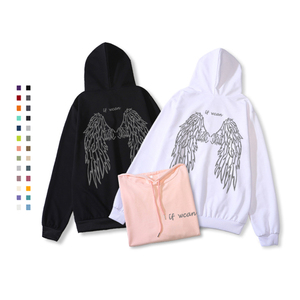 Sudadera con Capucha de Invierno de Alta Gama, con Cierre, Estilo Holgado, Bordado Personalizado, Impresión Reflectante, Tejido de Punto Transpirable, Combinable con Todo, para Parejas - Product Image 1
