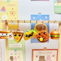 24-piece Gachapon Collection Slow-Rebound Squeeze Charms Mainan Penghilang Stres Bertema Makanan Terlaris Gantungan Kunci Zhejiang