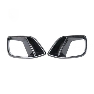 Kit carrosserie en fibre de carbone véritable style <span class=keywords><strong>Brabus</strong></span> pour Mercedes Benz <span class=keywords><strong>AMG</strong></span> GT63S W290, comprenant un spoiler avant, un diffuseur arrière avec embouts d'échappement et des garnitures de prises d'air. - Product Image 3
