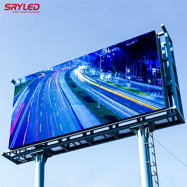 960x960 mm Waterproof Outdoor Commercial Advertising LED Digital Billboard P4 P6 P8 P10mm LED Fixed Installation Display Screen