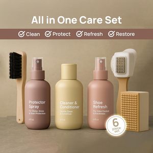FORTIVO Suede Cleaning Kit Compatible <strong>UGG</strong> Footwear Sheepskin Suede Gentle Cleaner Conditioner <strong>Protector</strong> Spray Odor Remover Stain - Product Image 3