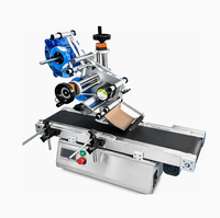 Automatische Flachetikettiermaschine für Kartonverpackungen Barcode-Aufkleber-Anwendung