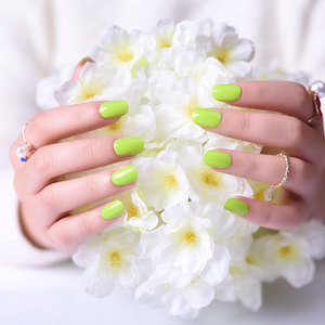 Pegatinas para <span class=keywords><strong>Uñas</strong></span> <span class=keywords><strong>de</strong></span> Color <span class=keywords><strong>Verde</strong></span> <span class=keywords><strong>Lima</strong></span> <span class=keywords><strong>de</strong></span> Verano, 14 Hojas, Envolturas para <span class=keywords><strong>Uñas</strong></span> - Product Image 2
