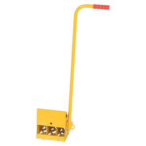 Cale de <span class=keywords><strong>roue</strong></span> en polyuréthane caoutchouc face <span class=keywords><strong>pour</strong></span> voiture de camion <span class=keywords><strong>remorque</strong></span> - Product Image 1