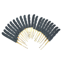 Kit d'outils de serrurerie universel transparent noir pour la pratique avec serrures visibles