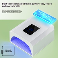 Nouvelle lampe UV LED haute puissance pour le séchage des ongles, séchage rapide pour salons de manucure professionnels, modèle portable rechargeable M3/M3 PRO Shenzhen