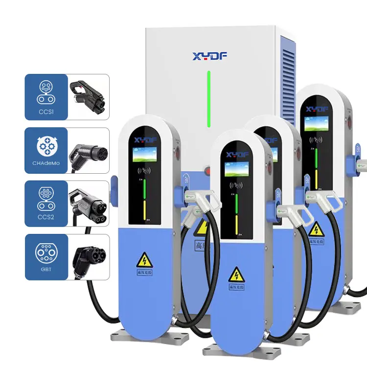 XYDF CHAdeMO New Product Energy Charging Pile Double gun 320KW/480KW Dc GBT/CCS2/CCS1 Control Fast Car Ev Charger Station
