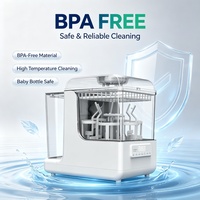 Lave-biberons multifonction le plus récent avec vapeur, filtre HEPA, capacité de 6 biberons et cartouche filtrante interchangeable