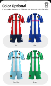 Magliette da <span class=keywords><strong>calcio</strong></span> da <span class=keywords><strong>uomo</strong></span> ad asciugatura rapida 2 pezzi con stampa a sublimazione abbigliamento sportivo maglie da <span class=keywords><strong>calcio</strong></span> personalizzabili divise OEM - Product Image 6