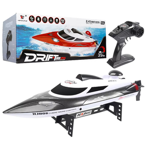<span class=keywords><strong>Bateau</strong></span> de course télécommandé haute vitesse 35 km/h HJ806 2.4G avec système de refroidissement par eau / <span class=keywords><strong>Bateau</strong></span> télécommandé haute vitesse, jouets pour enfants - Product Image 3