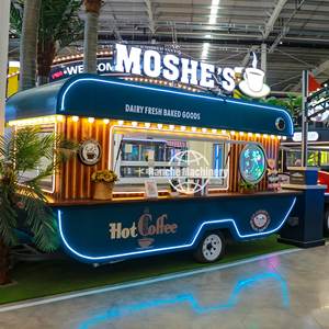 Kiosque à crème glacée, camion de café, chariots de fleurs et de desserts, camion de restauration rapide, chariots à hot-dogs, chariots à snacks, bar mobile vintage, remorque alimentaire à vendre - Product Image 1