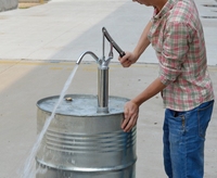 Pompe à baril manuelle à levier en fonte pour huile de moteur diesel, kérosène, pour baril de 200 L