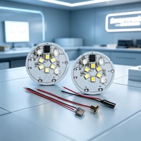 Panel de Luz LED de 5V 3W, Clasificación IP20, 1 Año de Garantía, Compatible con Conexión de Carga/Batería/Control Táctil, Panel de Aluminio