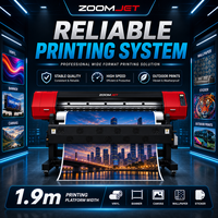 Impresora Eco Solvente I3200 de 1.8m para Impresión de Adhesivos