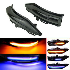 <span class=keywords><strong>Bleu</strong></span> avec clignotant dynamique jaune pour <span class=keywords><strong>FORD</strong></span> <span class=keywords><strong>Fiesta</strong></span> <span class=keywords><strong>ST</strong></span> Line MK8 2018 2019 2020 LED clignotant lampe latérale indicateurs avant - Product Image 2
