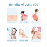 Rouleau de cryothérapie facial SOICY, masseur portable à main avec boîte de protection pour usage domestique, anti-gonflement de la peau