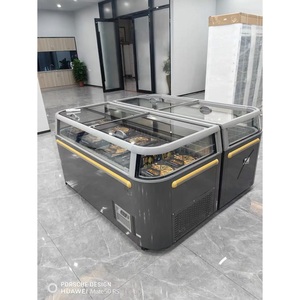 Congelatore orizzontale da supermercato a temperatura singola da 1,8 m con porta <span class=keywords><strong>in</strong></span> lamiera colorata per esposizione gelati <span class=keywords><strong>in</strong></span> offerta - Product Image 5