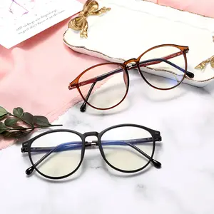 בסיטונאות משקפיים קוריאה סגנון-מדרכה העילית כחול אור חסימת משקפיים אופטי מסגרת מותג עיצוב קוריאה סגנון TR90 נשים גברים משקפי