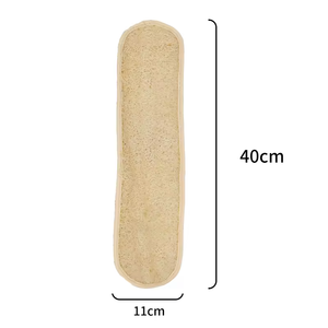 Serviette de bain exfoliante pour le corps en loofah longue, entièrement naturelle et écologique - Product Image 6