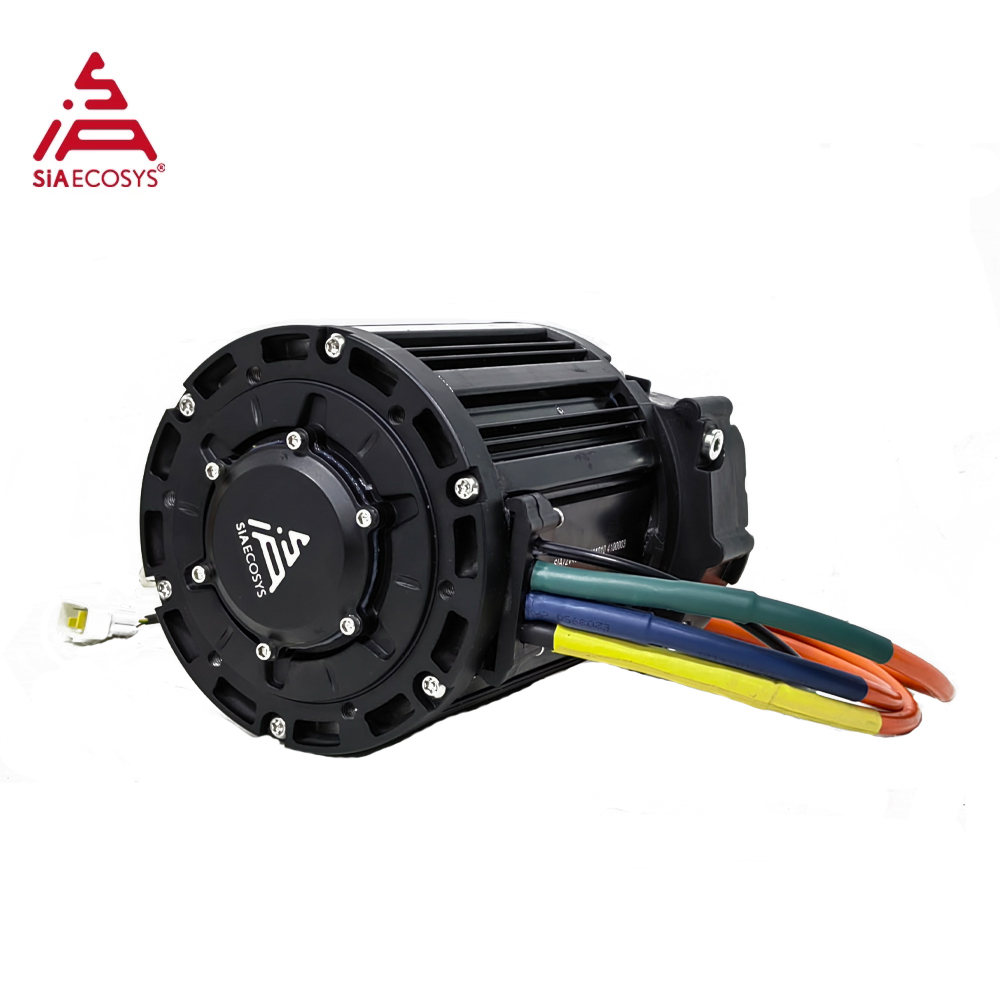 QS138 90H V3 4KW 7200rpm Motor with 1:2.35 Gear Box for