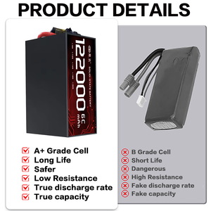 Самая выгодная 122000 мАч <span class=keywords><strong>6C</strong></span> 14s 51,8 V Li Ion аккумулятор картографическая батарея для Дронов - Product Image 4