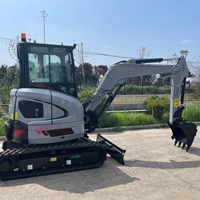 Mini-excavatrice compacte YANMAR de 3,75 tonnes CT37B - Excavatrice sur chenilles tout-terrain avec châssis renforcé pour une utilisation toute l'année