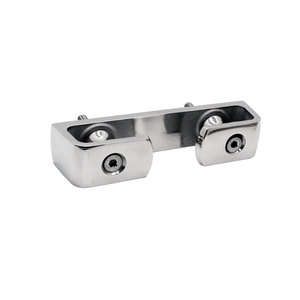 Rouleau de traversée de pont de bateau en acier inoxydable pour quai de bateau, avec 2 roues, pour bateau - Product Image 3