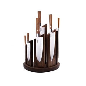 Support magnétique pour couteaux de cuisine en bois de qualité supérieure, vente en gros d'usine, avec aimant puissant - Product Image 1