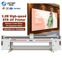 Impresora de Inyección de Tinta Digital de Gran Formato LETOP, Impresora Multifuncional para Pancartas, Impresora para Exteriores