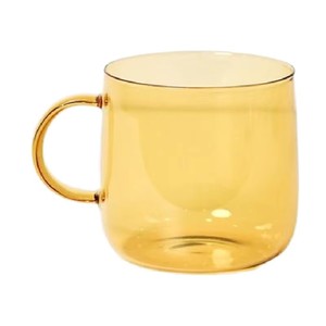 Tazza in Vetro Soffiato a Mano Grigio Fumo Personalizzata per Casa, Hotel, Ufficio, Tazza da <span class=keywords><strong>Caffè</strong></span> in Vetro Borosilicato Colorato con Manico - Product Image 5