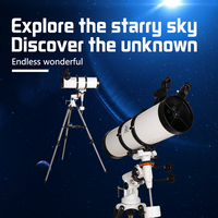 Professional High Resolution Large Diameter Skywatcher Telescope for Stargazing Viewing and Dual-Use