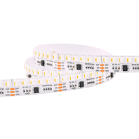 Lumières de scène plaque noire Led ArtNet matrice WIFI lumière hôtels Dc24v Ucs2904 2.0KHZ 65536 niveau de gris 144led Rgbw bande flexible