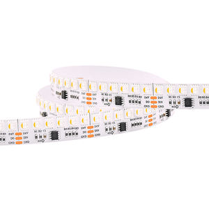 Luces de escenario placa negra <span class=keywords><strong>Led</strong></span> ArtNet <span class=keywords><strong>Matrix</strong></span> WIFI luz hoteles Dc24v Ucs2904 2,0 KHZ 65536 nivel gris 144led Rgbw tira Flexible - Product Image 3