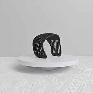 Стильное украшение для хиджаба в виде короны из легкой нейлоновой ткани с геометрическим дизайном для повседневной укладки хиджаба. - Product Image 3