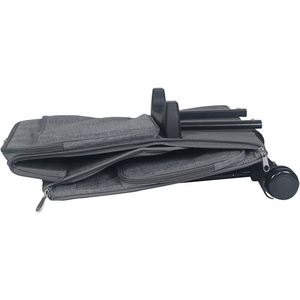 Sac de rangement pliable à roulettes BSCI pour loisirs créatifs, idéal pour les boîtes IRIS et l'organisation des albums et des fournitures artistiques - Product Image 5