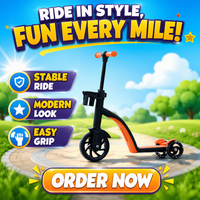 RHS-SCT81 vente chaude enfants planche à roulettes voiture clignotant roue ciseaux voiture brasse Scooter 3 roues Scooter créatif