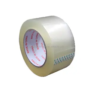 Custom size 72 mm 3 Inches Transparent Self Adhesive Tape 100 200 Meter Length 40 Microns Bopp/opp packaging waterproof tape
